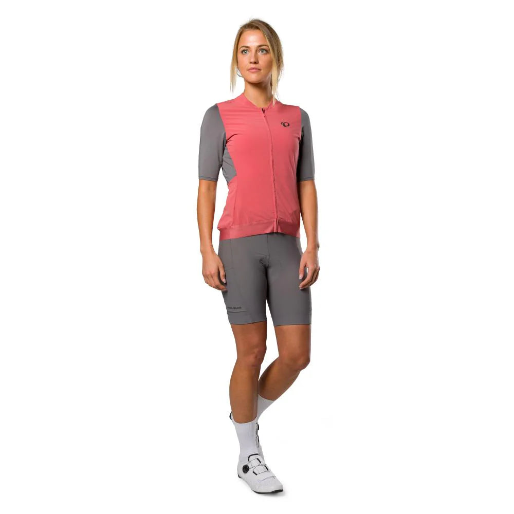 Pearl Izumi Expedition Short Sleeve Road Jersey - Womens - Rosewood