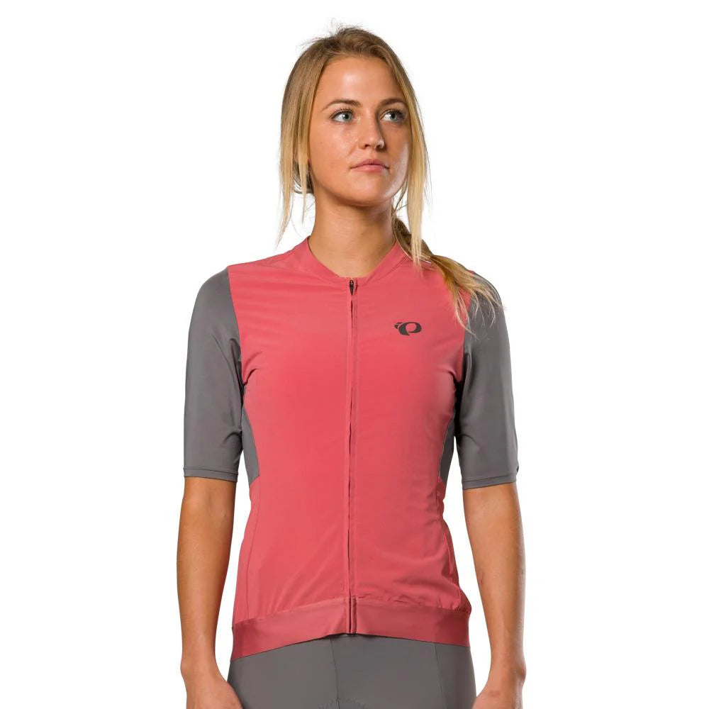Pearl Izumi Expedition Short Sleeve Road Jersey - Womens - Rosewood