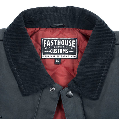 Fasthouse Prospector Puffer Jacket - Smoked Navy
