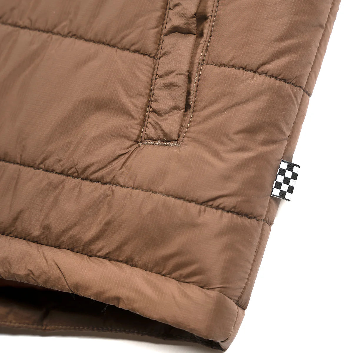 Fasthouse Prospector Puffer Vest - Black-Brown