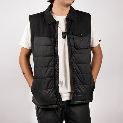 Fasthouse Prospector Puffer Vest - Black