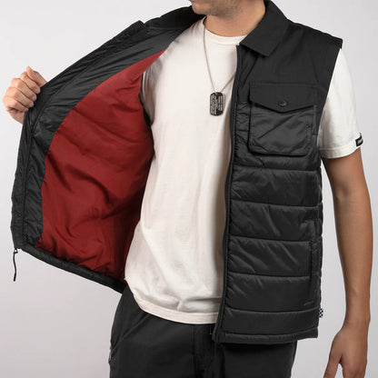 Fasthouse Prospector Puffer Vest - Black