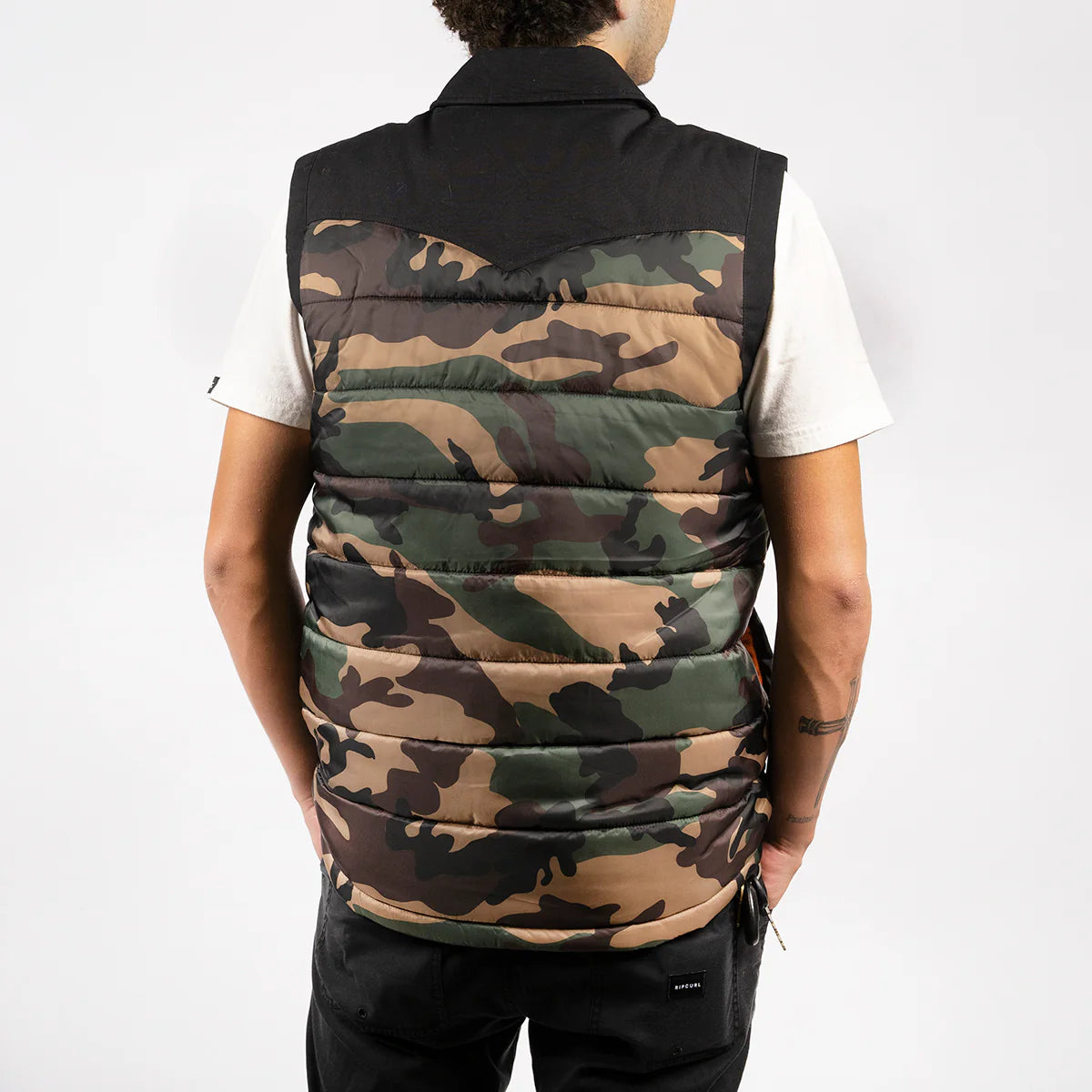 Fasthouse Prospector Puffer Vest - Camo