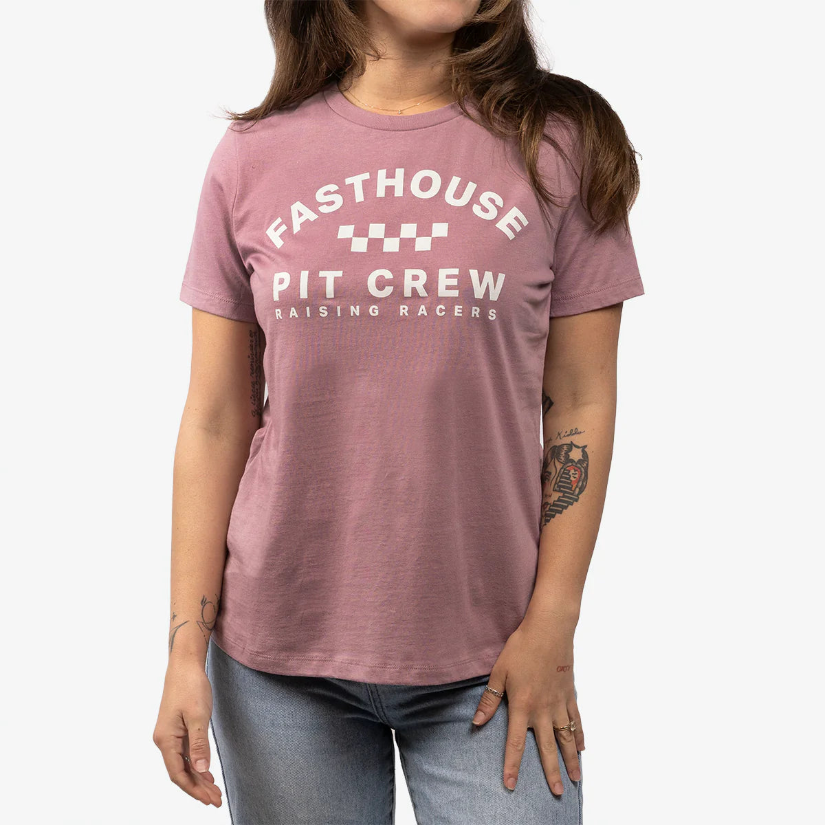 Fasthouse Raising Racers Tee - Womens - Orchid