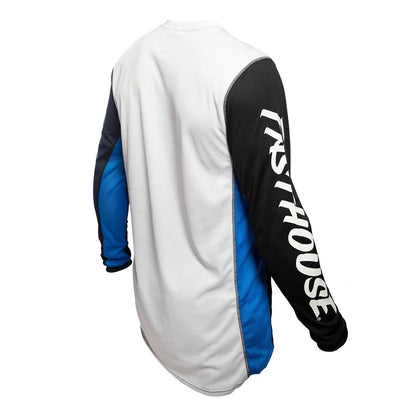 Fasthouse Rally Jersey - Black-Blue