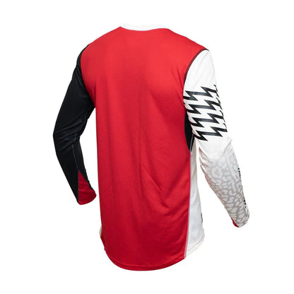 Fasthouse Raven Bereman Jersey - Youth - Cream-Red