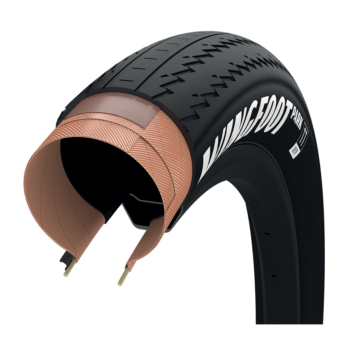 Goodyear Wingfoot Park 26" Folding MTB Tire - Black