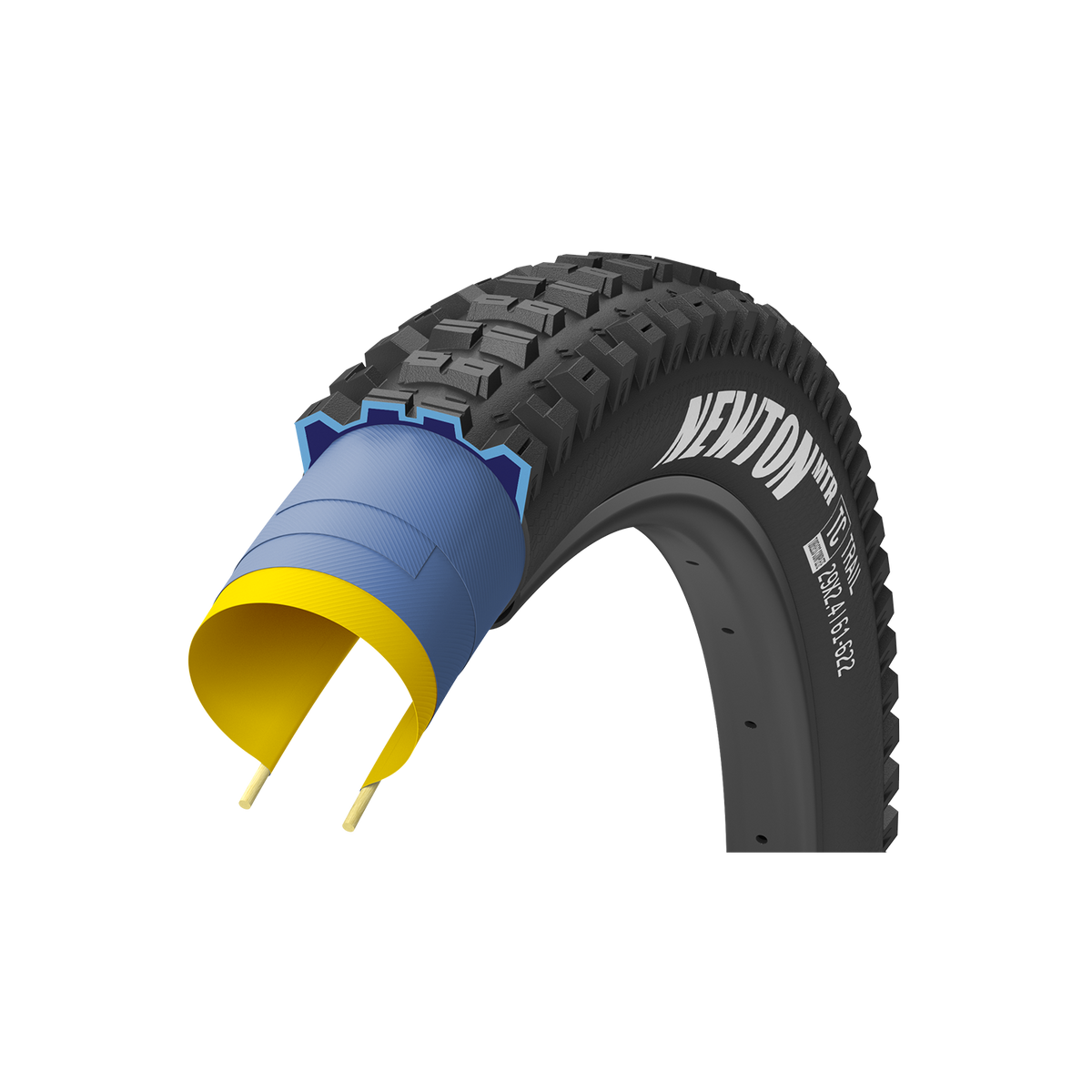 Goodyear Newton MTR Trail 27.5" Folding MTB Tire - Rear