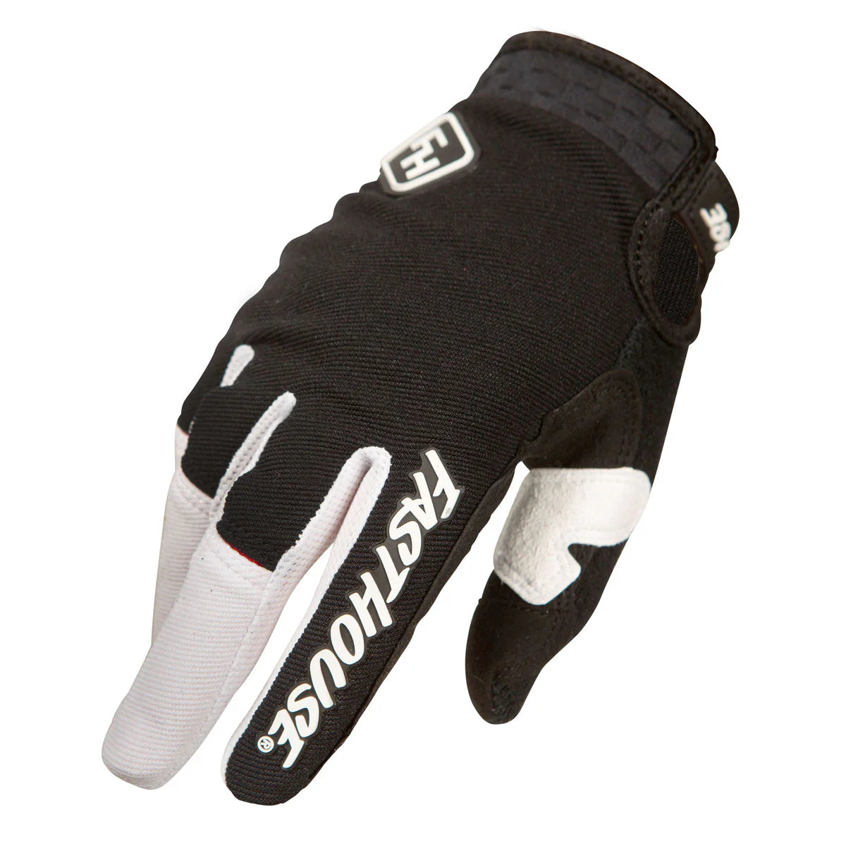 Fasthouse Speed Style Ridgeline+ MTB Glove - Youth - Black-White