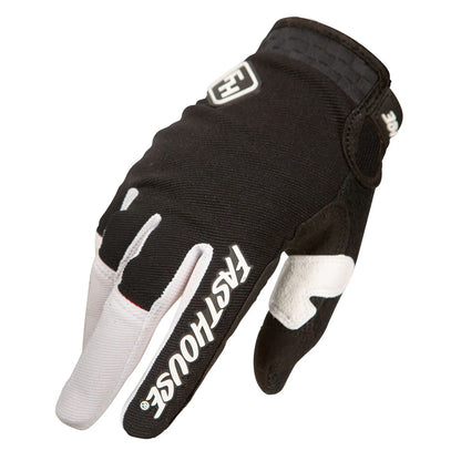 Fasthouse Speed Style Ridgeline+ MTB Glove - Youth - Black-White
