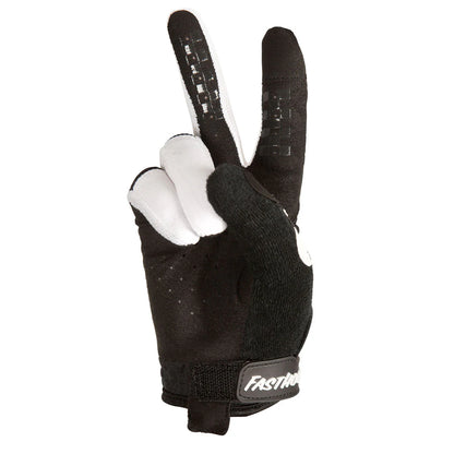 Fasthouse Speed Style Ridgeline+ MTB Glove - Youth - Black-White