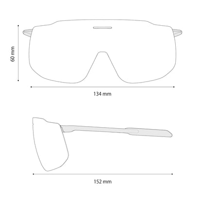 Shimano S-Phyre Sl RS Sunglasses - Road Lens - Matte Crystal