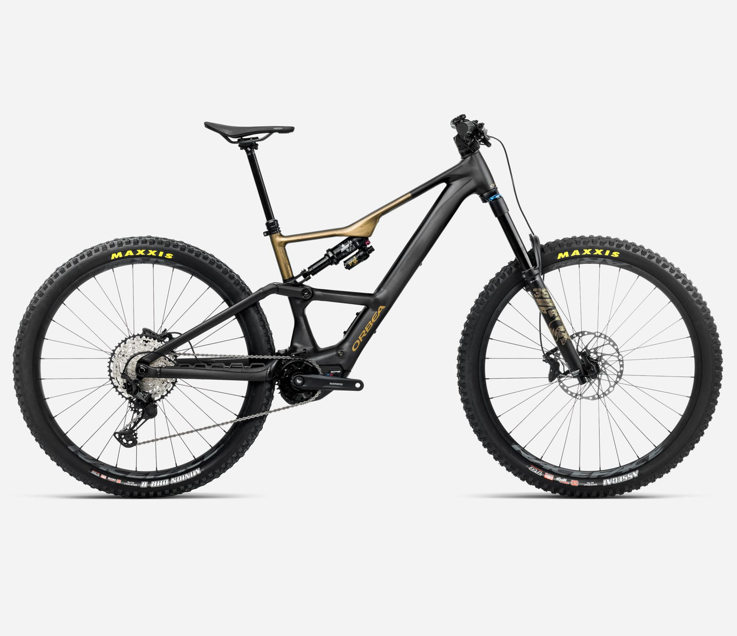 Orbea Rise LT H10 29 20mph - Diamond Black-Splash Olive - 2026