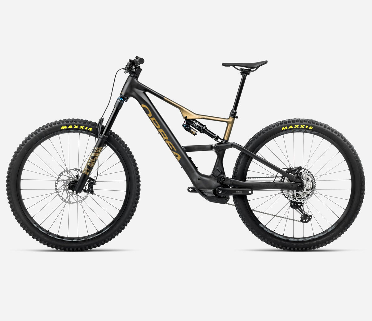 Orbea Rise LT H10 29 20mph - Diamond Black-Splash Olive - 2026