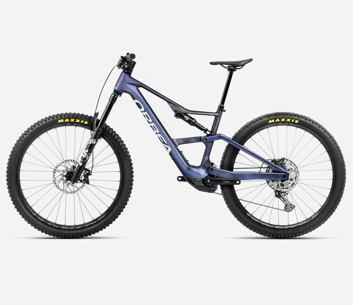 Orbea Rise LT M20 29 630W 20mph - Tanzanite Carbon View - 2026