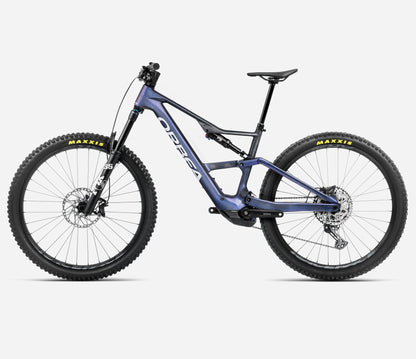 Orbea Rise LT M20 29 630W 20mph - Tanzanite Carbon View - 2026