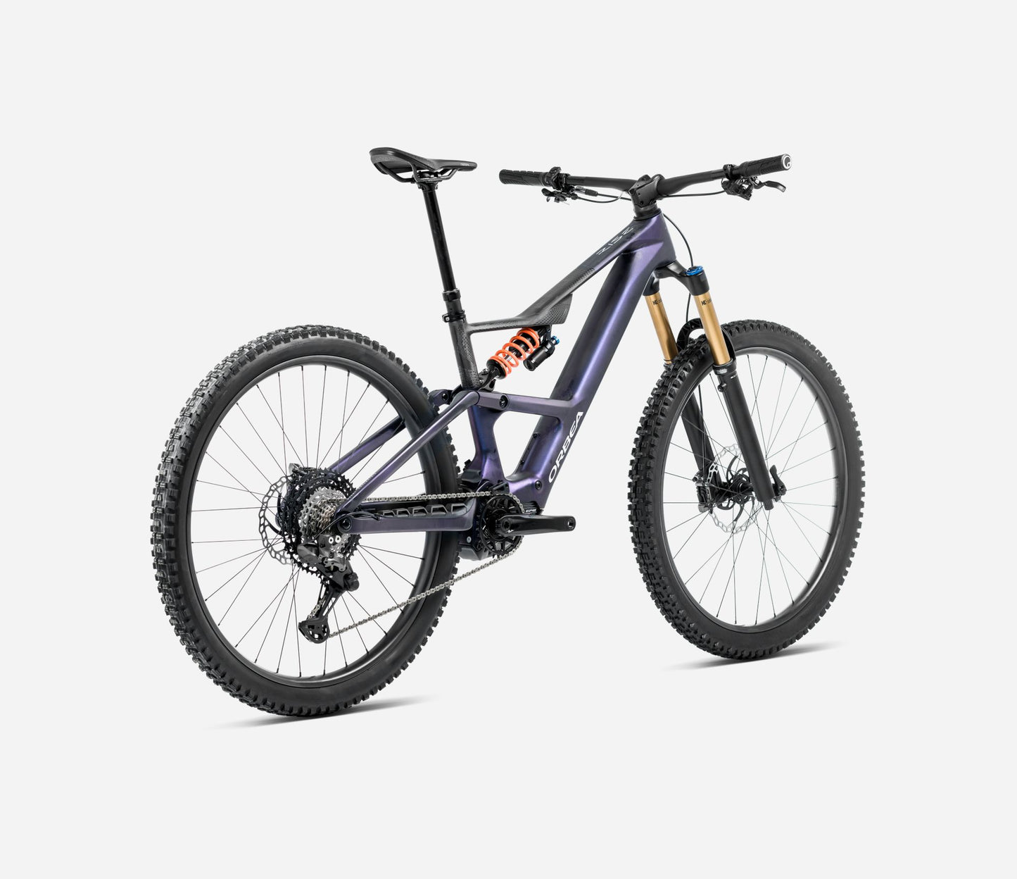 Orbea Rise LT M20 29 630W 20mph - Tanzanite Carbon View - 2026