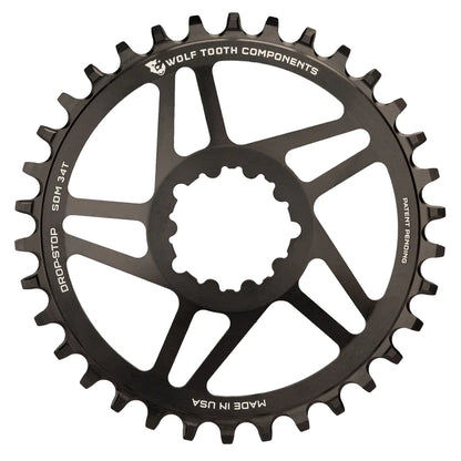 Wolf Tooth Components Direct Mount Chainring - SRAM Cranks - Black