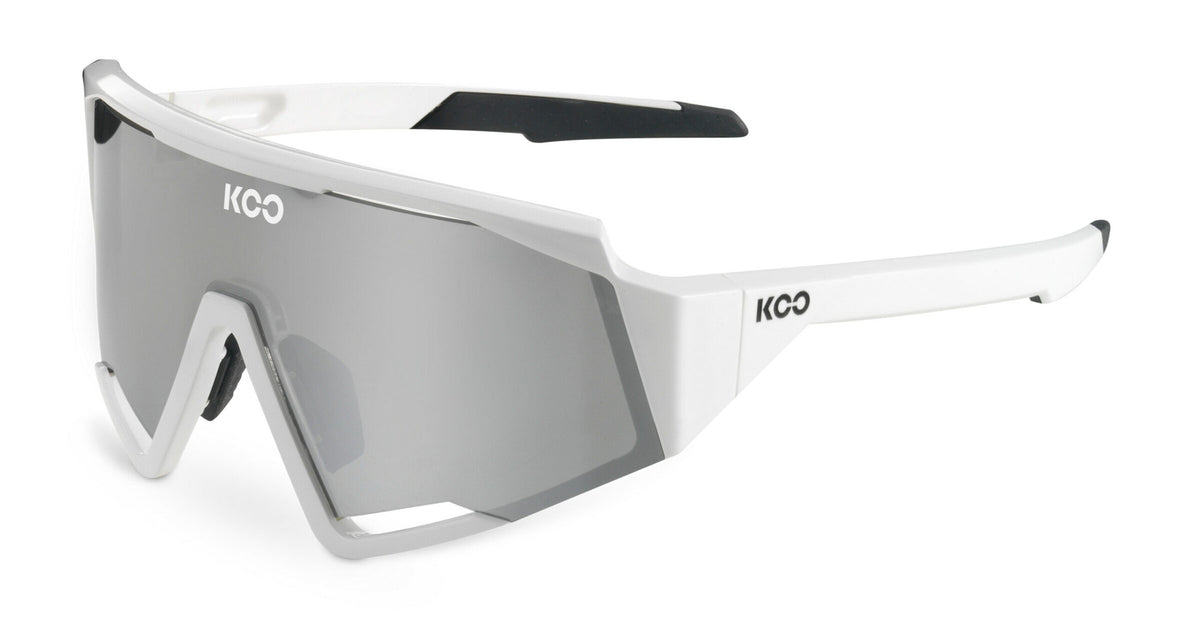 Koo Spectro Performance Sunglasses - White-Silver