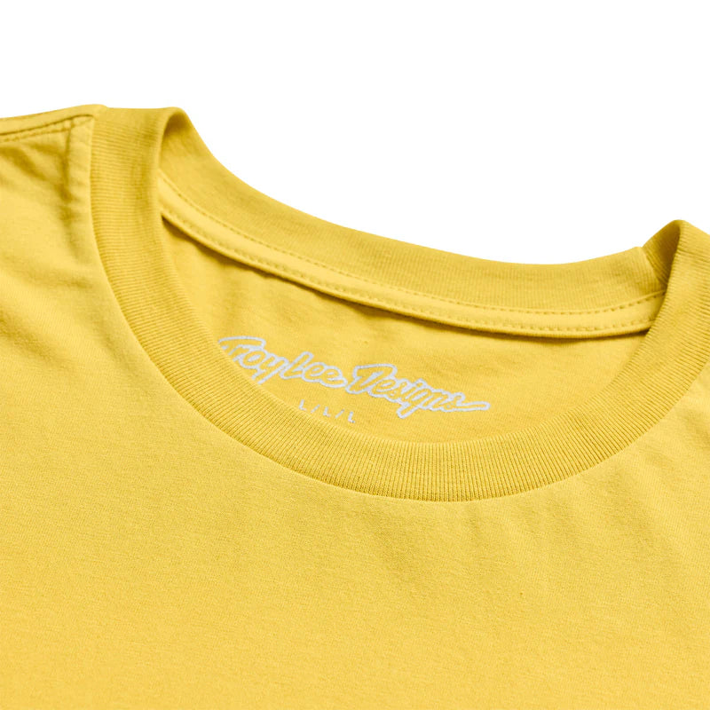 Troy Lee Designs Stripes Short Sleeve Tee - Butter