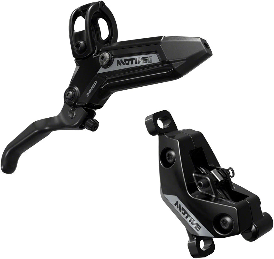 SRAM Motive Silver Disc Brake - Front - Black Ano