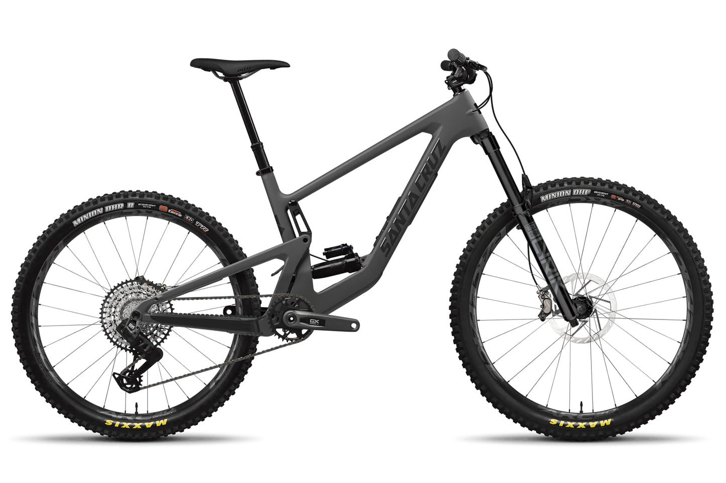 Santa Cruz Bronson Carbon MX - GX AXS - Matt Dark Matter - 2024