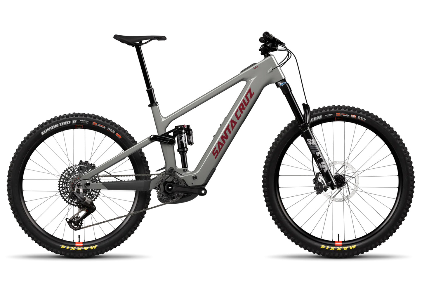 Santa Cruz Vala Carbon MX - 90 Kit - Gloss Gray - 2026