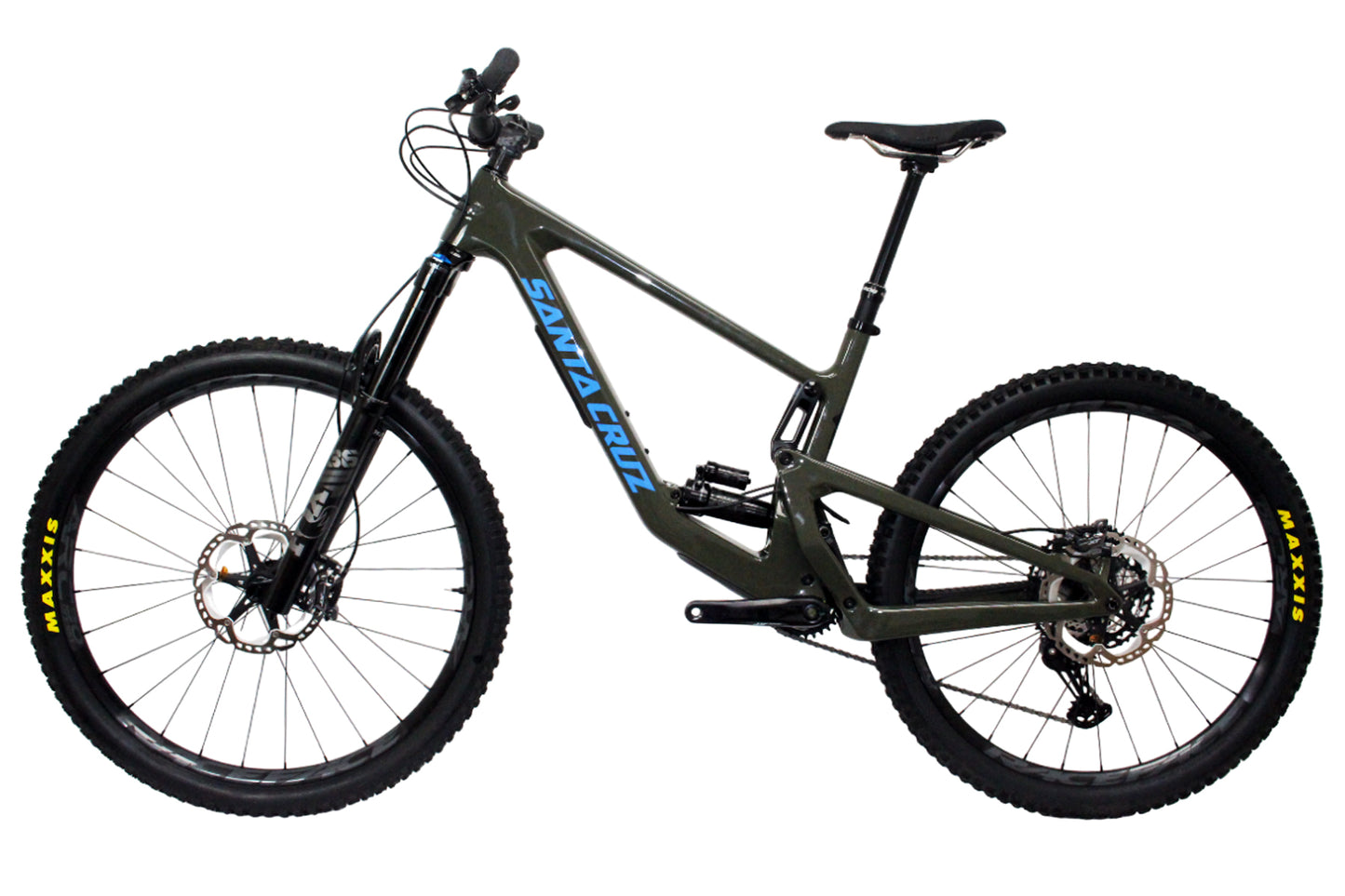 Santa Cruz Bronson 4.0 Carbon CC MX - XT Kit - Gloss Moss