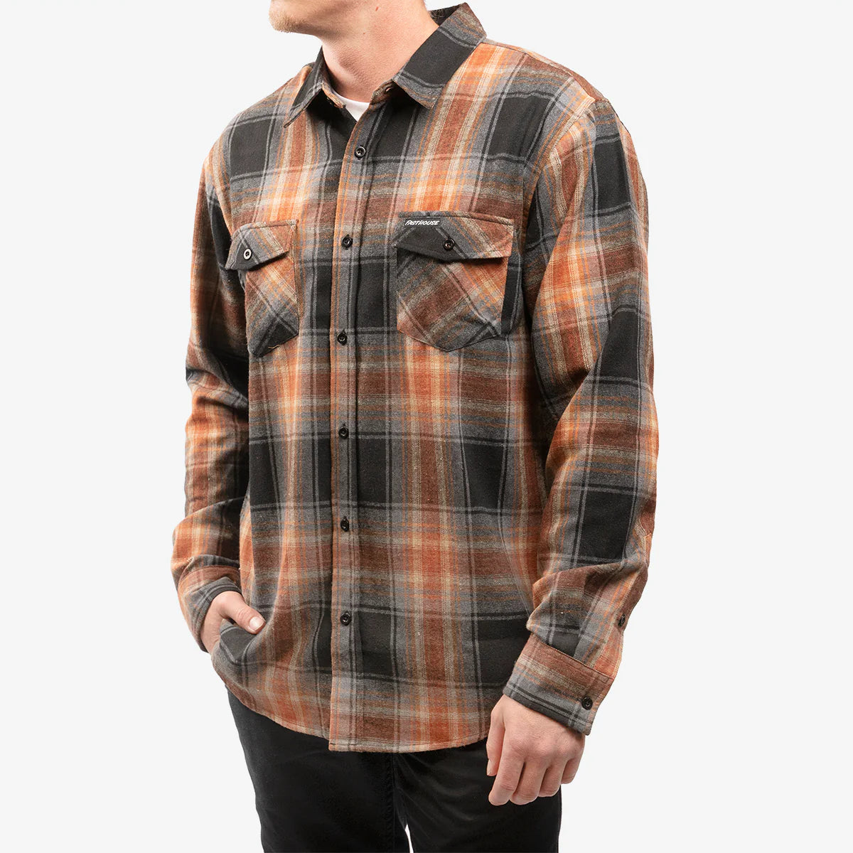 Fasthouse Saturday Night Special Flannel Shirt - Autumn