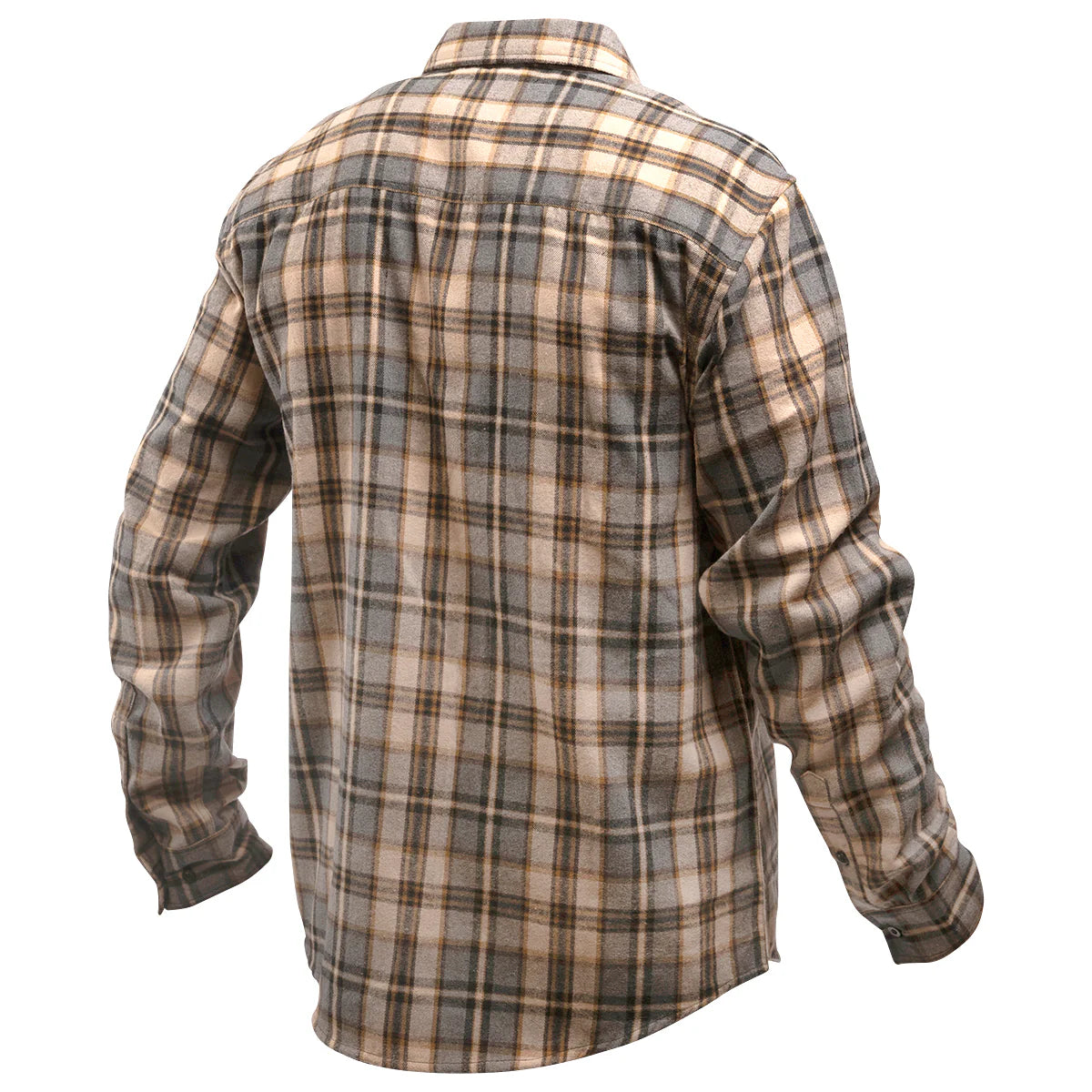 Fasthouse Saturday Night Special Flannel Shirt - Beige