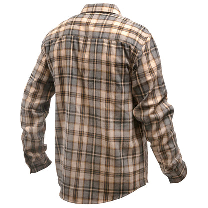 Fasthouse Saturday Night Special Flannel Shirt - Beige