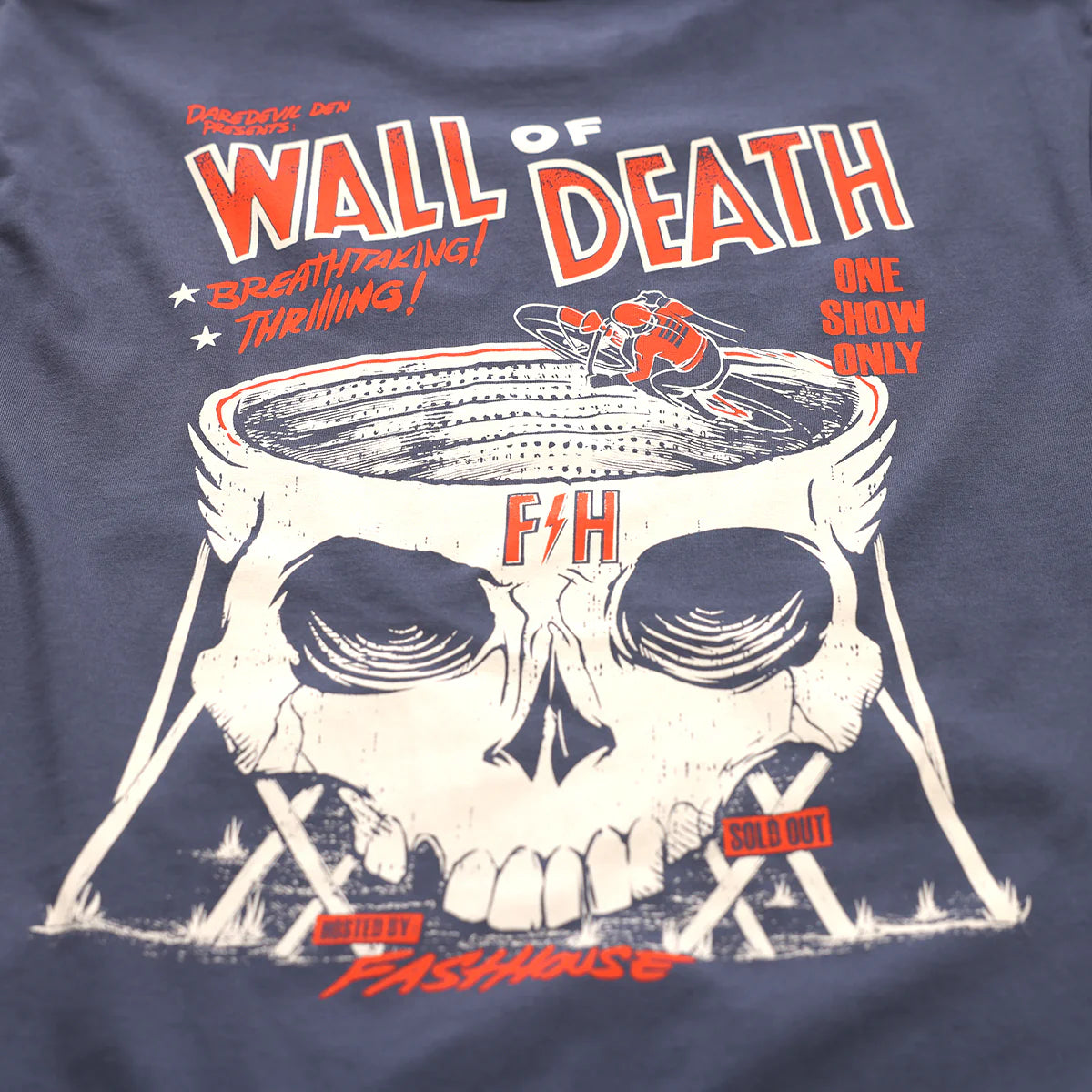 Fasthouse Sideshow Tee - Indigo