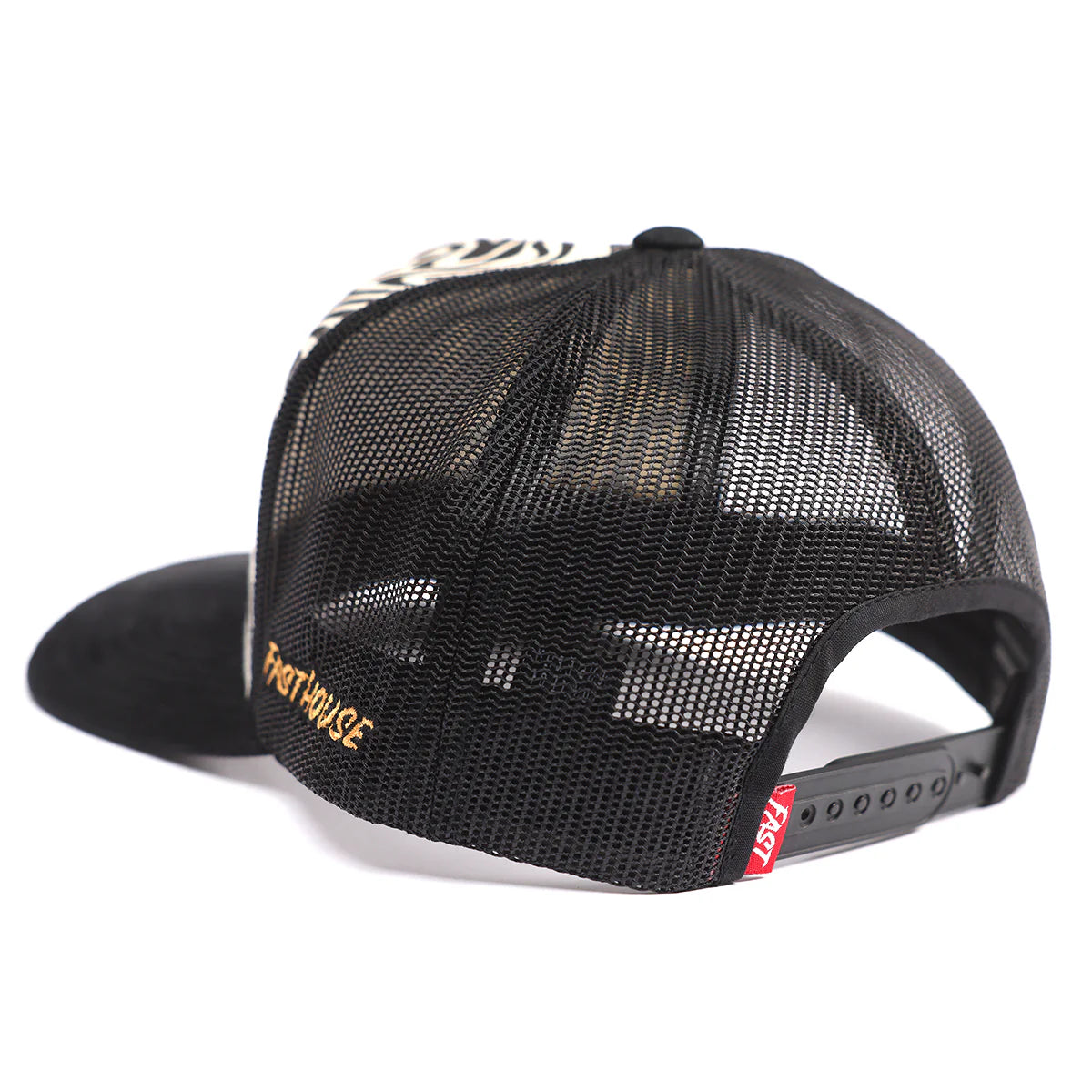 Fasthouse Smoke Show Hat - Black-White Swirl