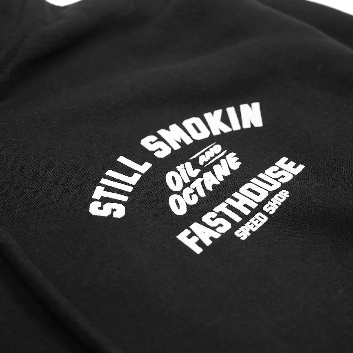 Fasthouse Smoke & Octane Hooded Pullover - Black