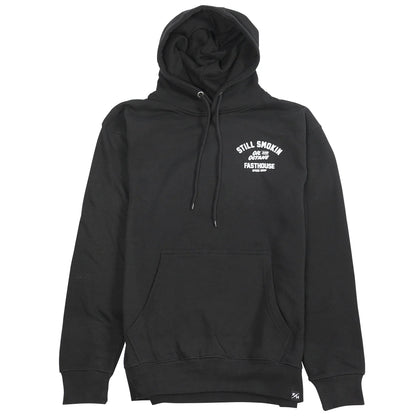 Fasthouse Smoke & Octane Hooded Pullover - Black