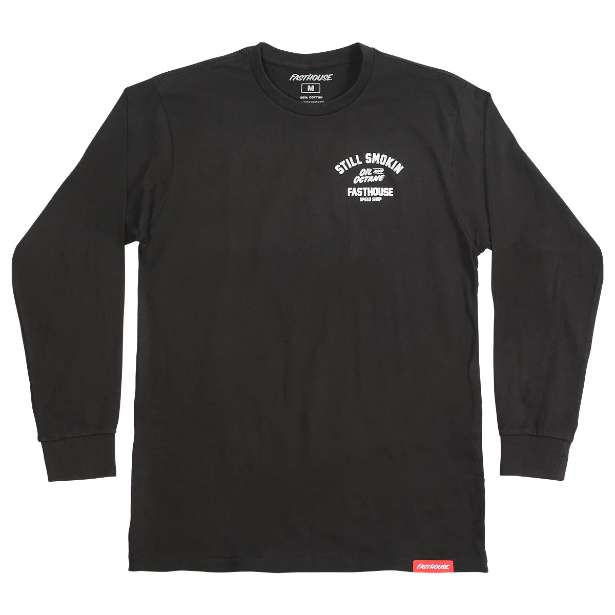 Fasthouse Smoke & Octane Long Sleeve Tee - Black