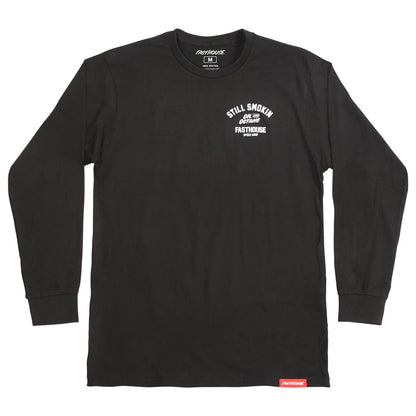 Fasthouse Smoke & Octane Long Sleeve Tee - Black