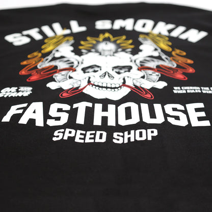 Fasthouse Smoke & Octane Tee - Black