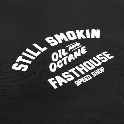 Fasthouse Smoke & Octane Tee - Black