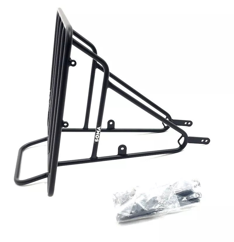 Soma Deluxe Porteur Front Cargo Rack - Black