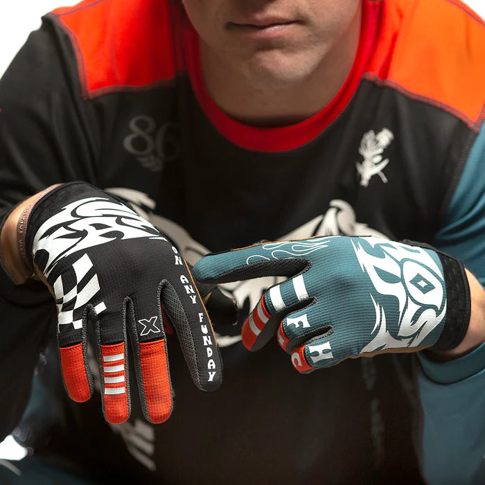 Fasthouse Speed Style Bereman Glove - Black-Infrared
