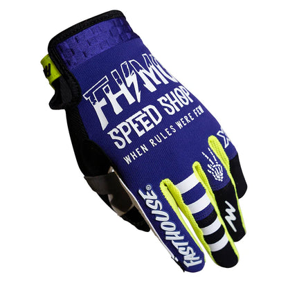 Fasthouse Speed Style Brute Glove - Youth - Purple-Black