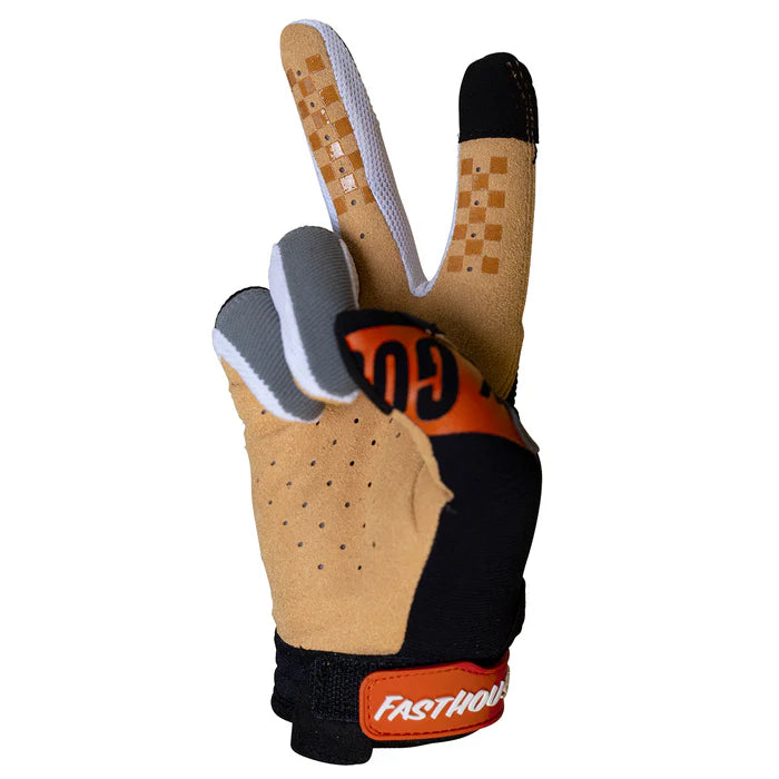 Fasthouse Speed Style Domingo Glove - Gray-Black