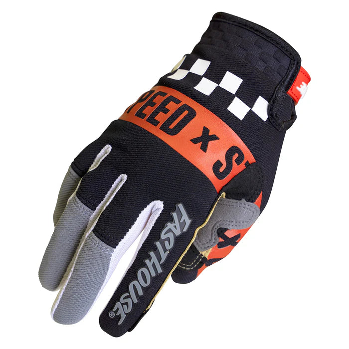 Fasthouse Speed Style Domingo Glove - Gray-Black