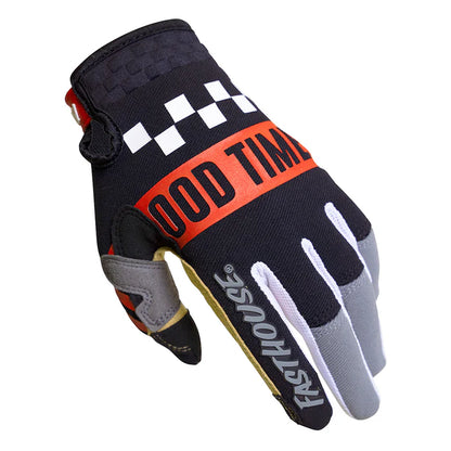 Fasthouse Speed Style Domingo Glove - Gray-Black