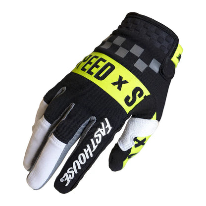Fasthouse Speed Style Domingo Glove - White-Black