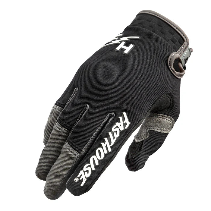 Fasthouse Speed Style Glove - Youth - Black-Gray