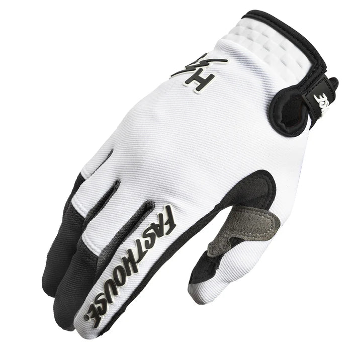 Fasthouse Speed Style Glove - White-Black
