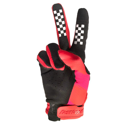 Fasthouse Speed Style Jester Glove - Infrared-White