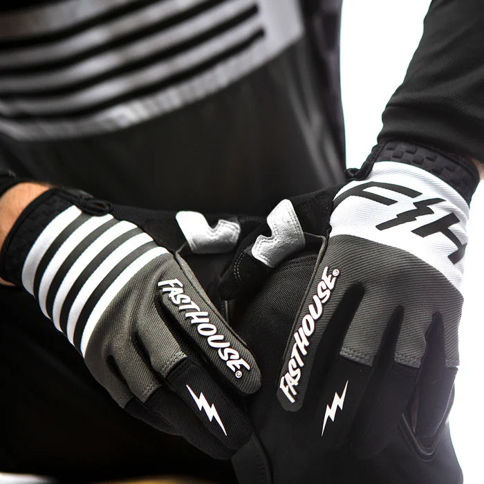 Fasthouse Speed Style Omega Glove - White-Gray
